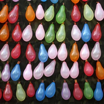 

500pcs/lots Shooting Balloon Balloons Summer Small Game Bomb Water Balloon Mixed Color Ballon Outdoor Birthday Party Decoratioon