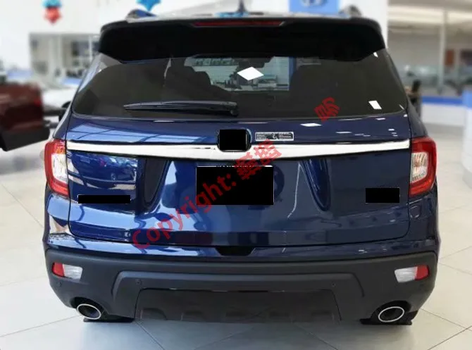 ABS Хромированная Задняя Крышка багажника Накладка для Honda Passport