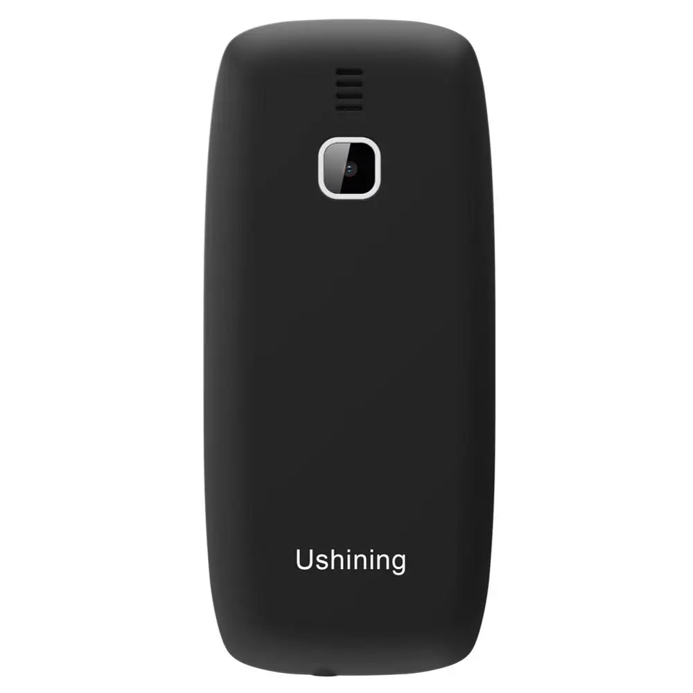 Pay as You Go Unlocked Easy Mobile Phone for Seniors,GSM 2G SIM Free Basic Mobile Phones,Lightweight&Durable (Black)