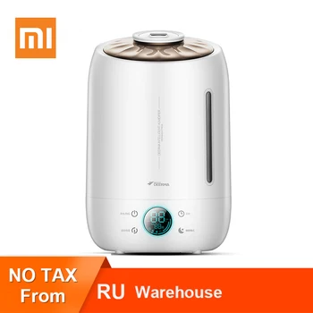

Xiaomi Deerma Air Humidifier Aroma Diffuser Oil Ultrasonic Fog 5l Quiet Aroma Mist Maker Led Touch Screen Home Water Diffuser
