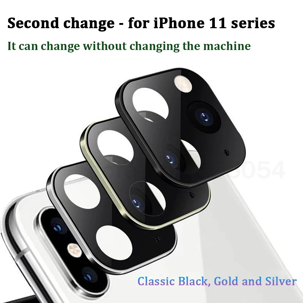 Металлический чехол для объектива камеры для iPhone 11 pro 11 pro max Защитная крышка для iPhone XS X XS MAX защитный чехол для камеры