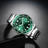 CURREN Watch Men Green Water Ghost Series Brand High-end luxury Automatic Watches Men FULL Steel Waterproof Quartz Watch 4