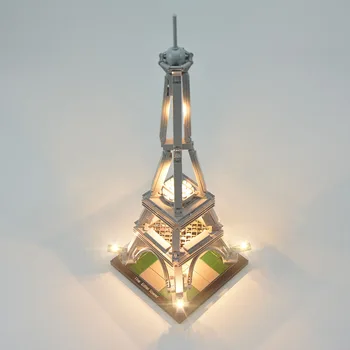 

MODIKER Small Particles Toy LED Building Block USB Light Accessory Kit with Installation Manual for The Eiffel Tower 21019