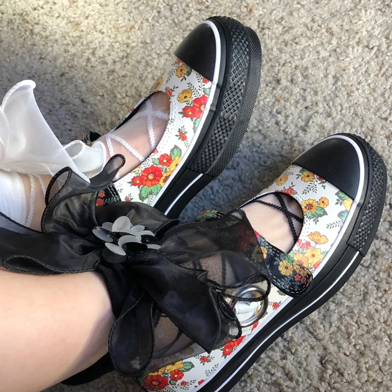 

New vintage shoes zapatillas plataforma mujer 2020 scarpe vintage harajuku shoes platform