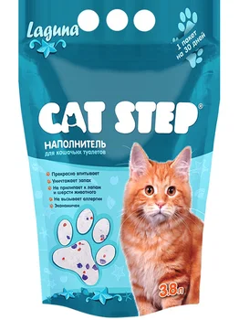

CAT STEP CAT STEP LAGUNA - Kat Step silica gel filler for the toilet of cats