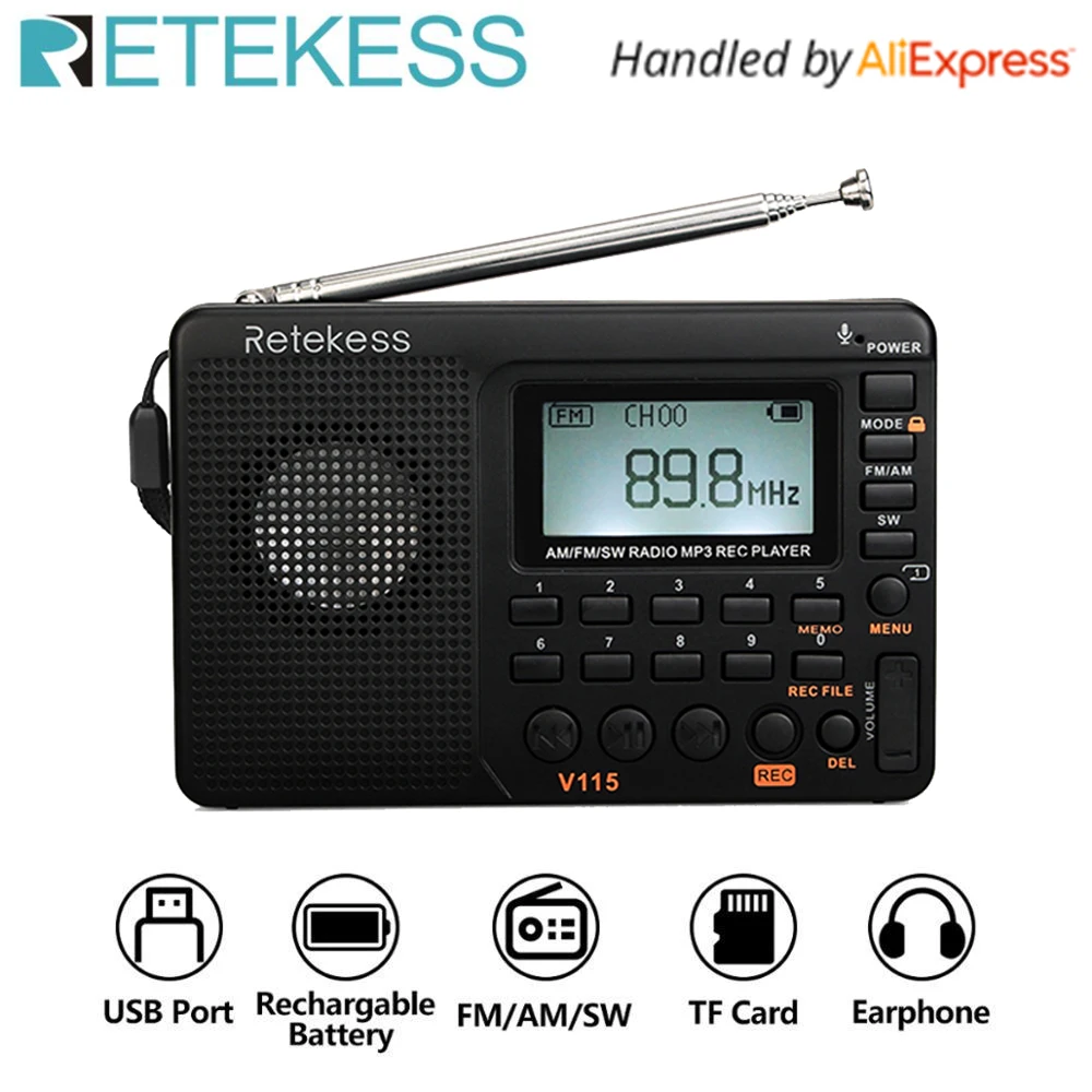 رقمي Fm Usb دعم بطاقة 1
