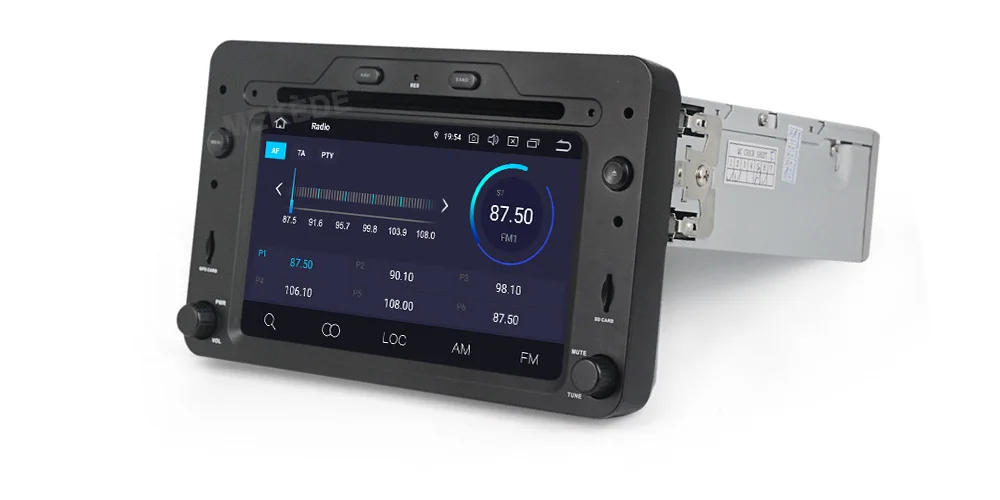 Discount MEKEDE HD PX30 Android 9.0 Car DVD GPS For Alfa Romeo Spider Alfa Romeo 159 Brera 159 Sportwagon RADIO stereo auto navigation 12