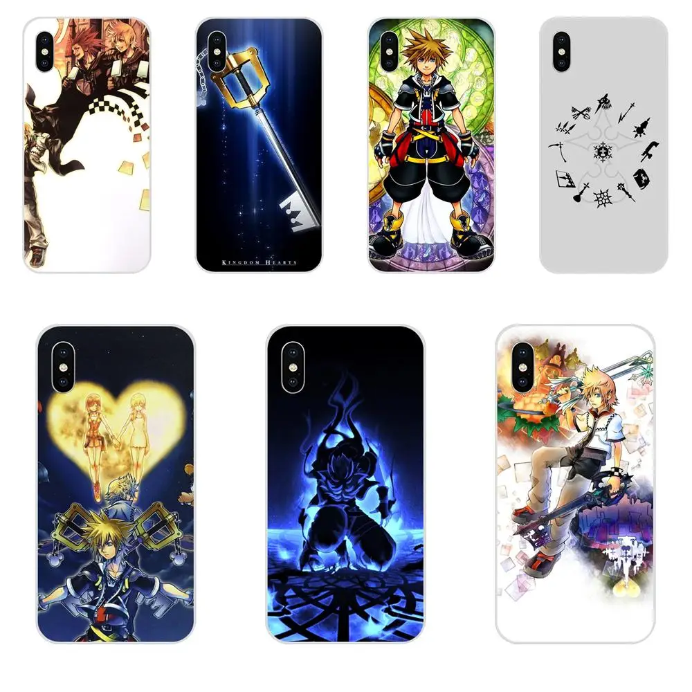 Аниме Kingdom Hearts Стиль фарш для LG K50 Q6 Q7 Q8 Q60 X Мощность 2 3 Nexus 5 5X V10 V20 V30 V40 Q Stylus мягкий