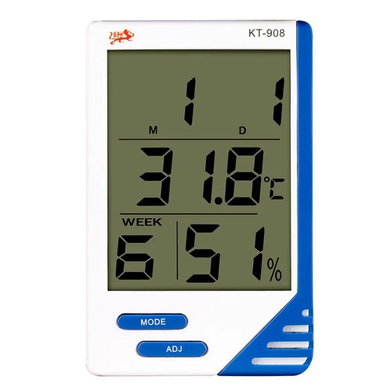 Lcd цифровой Крытый Открытый In/Out термометр+ гигрометр Измеритель влажности(новая версия