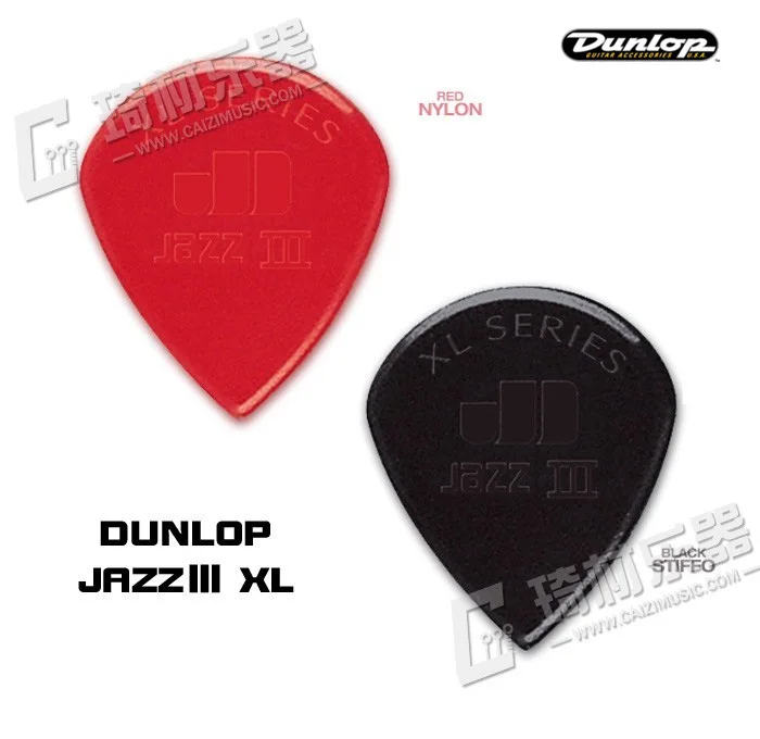 

Dunlop Jazz III XL Extra Large Stiffo Guitar Pick Plectrum Mediator 1.38mm