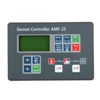 

AMF-25 Genset Controller Self-Start Control Screen for Diesel Generator DC 8-35V high quality