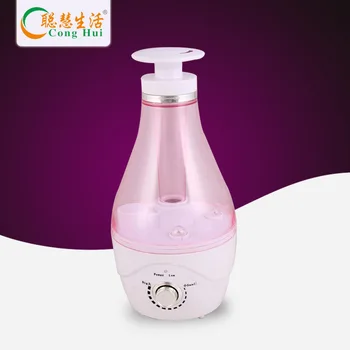 

1.1L Small Vase Ultrasonic Humidifier Household Office for Aromatherapy Humidifier for dropshipping