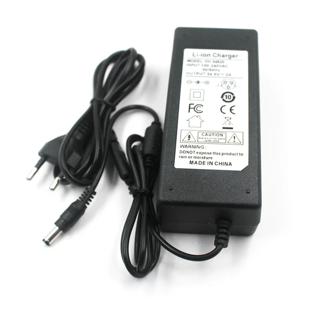 54.6V2A Charger 54.6v 2A Electric Bike Lithium Battery Charger for 48V  Li-ion Lithium Battery Pack XLR Plug 54.6V2A Charger - AliExpress