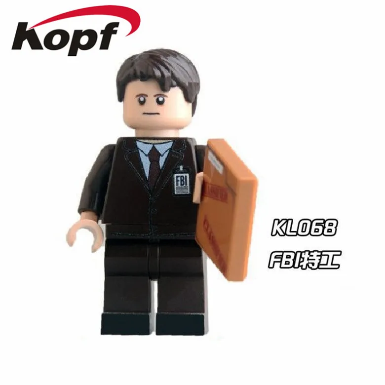 KL068 Without Box Одиночная Kill Bill Vol.1 ума Турман Невеста Натан Дрейк кеттенис агент FBI Супер Герои строительные кубики, детские игрушки KL9011 - Цвет: KL068 Without Box