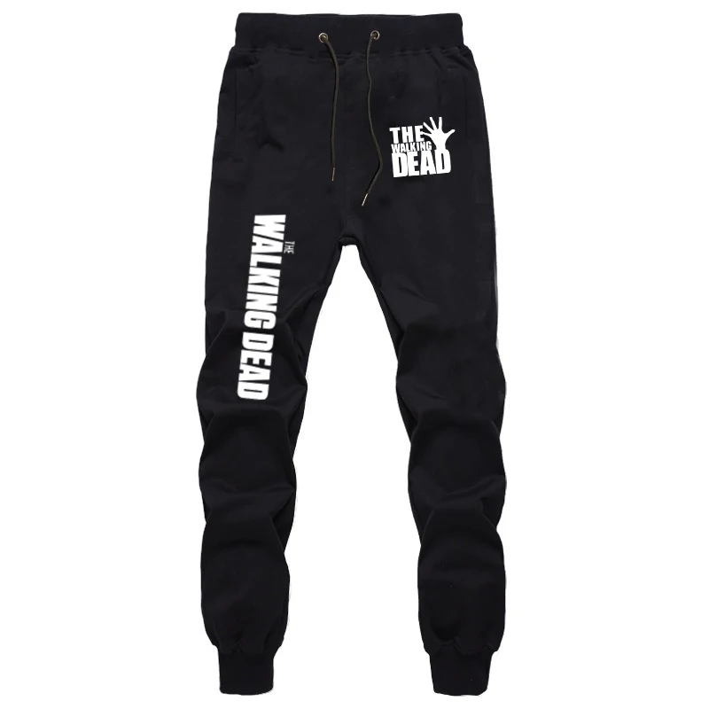 

Walking Dead Harajuku Streetwear Full Length Pants Men's Trousers Autumn Winter Casual Pants Fitness Joggers Workout Trousers