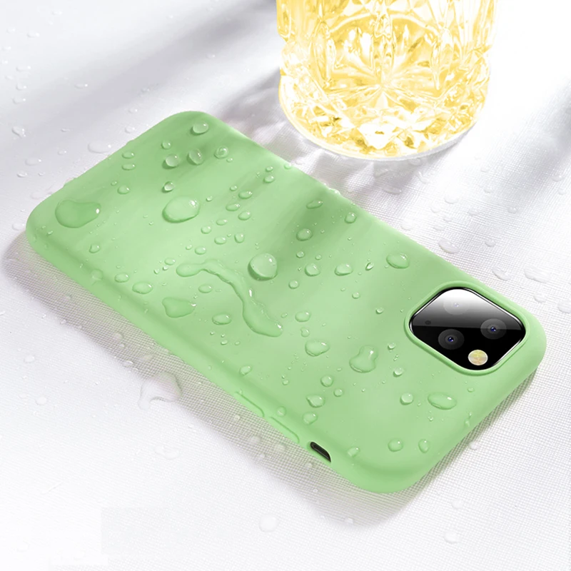 Оригинальный чехол из жидкого силикона для iPhone 11 Pro Max 2019 Apple XI XIR XS MAX задняя крышка