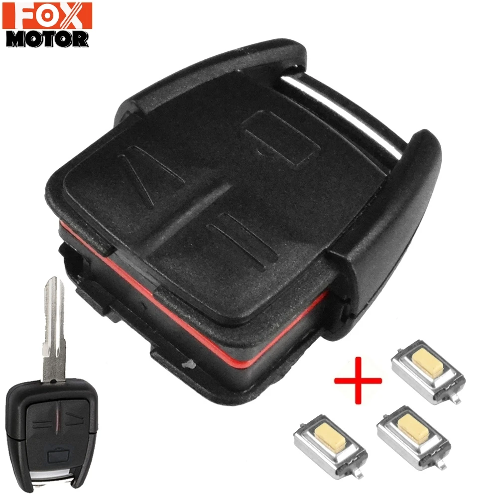 

Replacement Remote Key Case Shell For Vauxhall Opel Astra G Zafira A Vectra Repair Kit Micro Switch