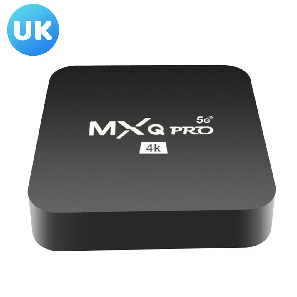 ТВ-приставка MXQPRO5G 4K с сетевым проигрывателем домашняя приставка дистанционным