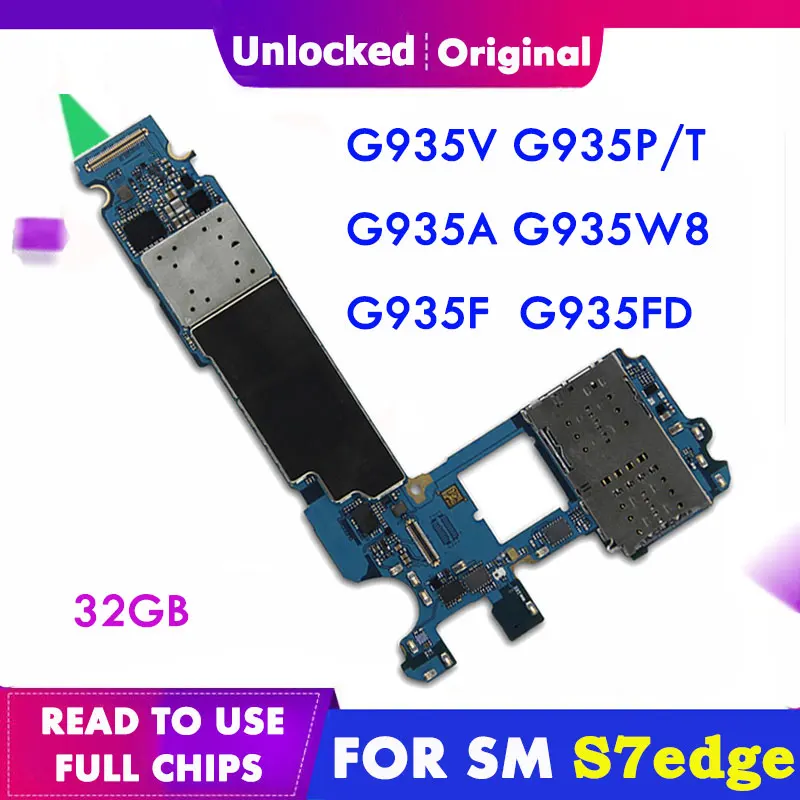 Материнская плата для Samsung Galaxy S7 edge G935F G935A G935V G935T G935P G935FD G935W8 материнская