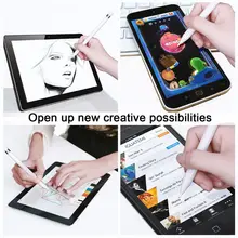 Портативный Емкостный карандаш микро usb зарядка сенсорный экран Стилус для iPhone iPad iOS Android телефон Windows Система планшет