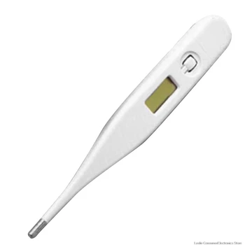 

Digital Lcd Body Thermometer Abs Square Head Waterproof High Precision Baby Child Body Temperature Measurement 1 Piece