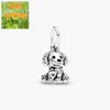 2020 Spring New 925 Sterling Silver Beads Poodle Puppy Dog Dangle Charm fit Original Pandora Bracelets Women Fashion DIY Jewelry 2