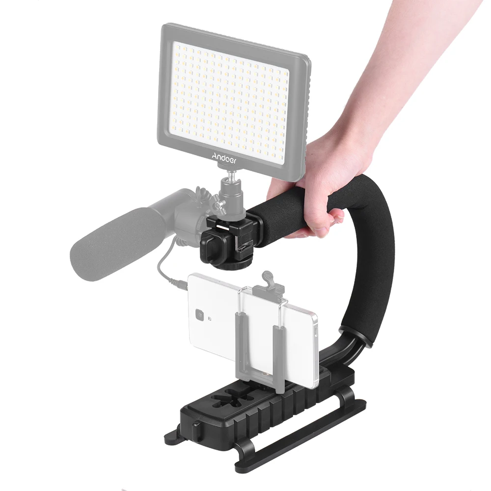 YELANGU-3-Shoe-Mounts-Video-Stabilizer-Handheld-Grip-For-Gopro-Hero-Action-Cameras-for-iPhone-Xiaomi (1)