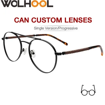 

Retro Metal Round Glasses Frame Vintage Circle Optical Frames Eyeglasses Frame