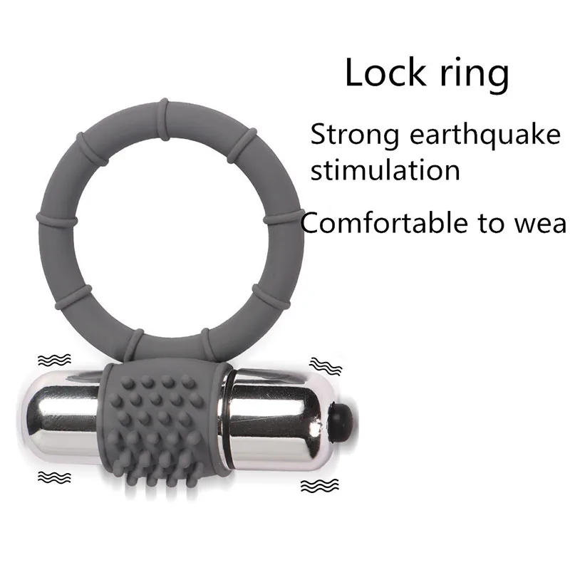 Лучшие продажи мужской секс игрушки Вибрация пенис кольцо усилитель эрекция