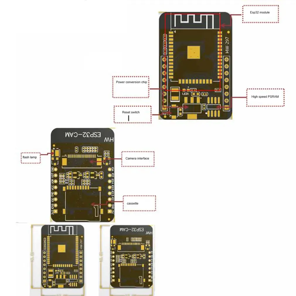 ESP32 Development Board Wireless WiFi +Bluetooth-compatible Dual Core CP2104 Filters Module 2.4GHz RF ESP32 High Quality