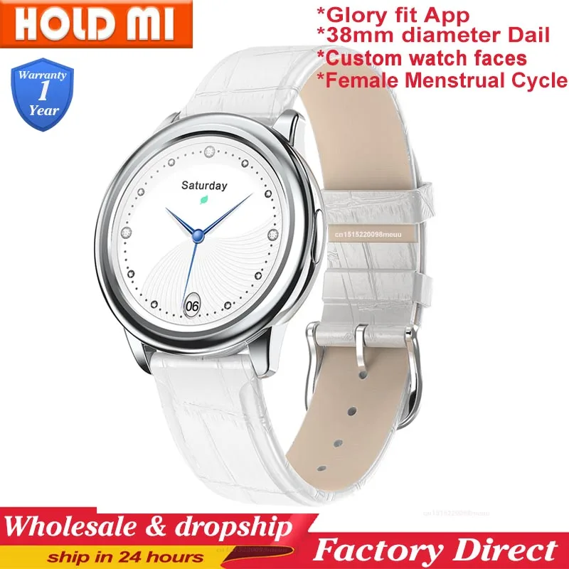 Smart Watch Women Delicacy Bracelet Heart Rate Monitor Sleep Monitoring Smartwatch Female Cycle waterproof Connect IOS Android |