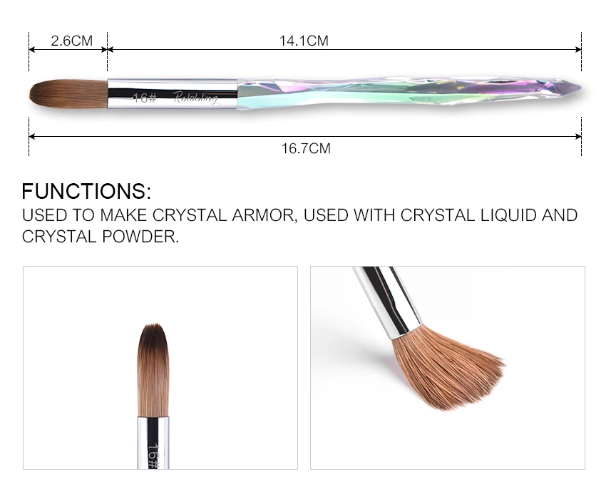 Kolinsky Sable Nail Brush