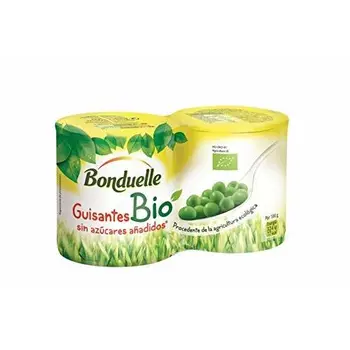 

Guisantes ecológicos pack 2 lata 130 g neto escurrido