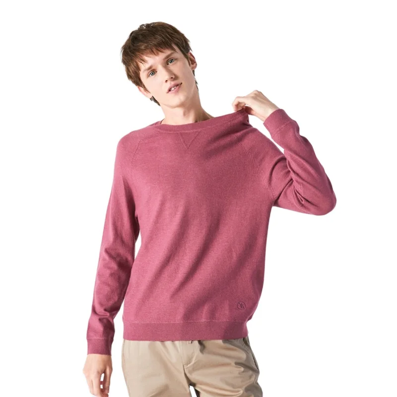 Sale Knitwear Sweater Long-Sleeve Korean Men Casual New Autumn SEMIR Bottoming Youth mlKxXmVwo