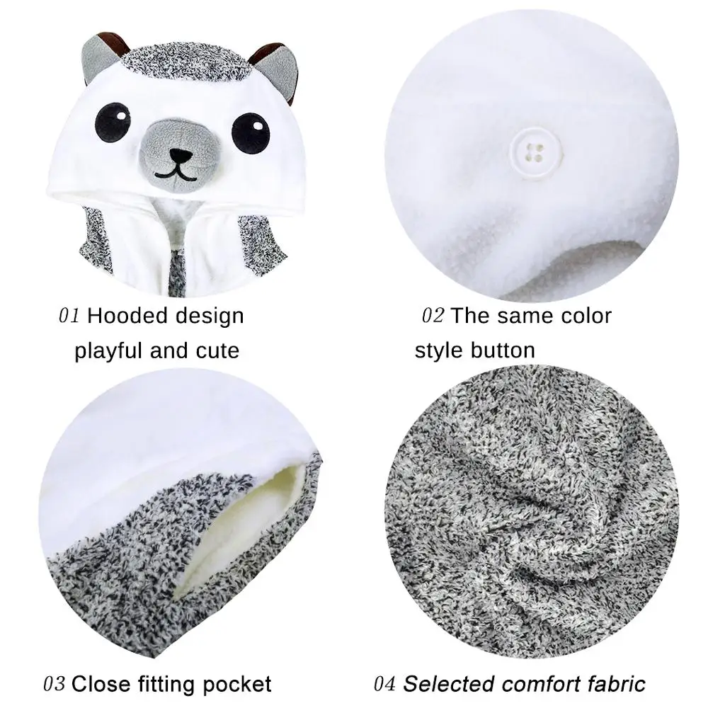 Animal Beaver Pajamas Sleepwear Cartoon Sleepsuit Pajamas Cosplay Costume Adult Unisex