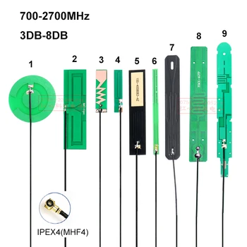 

2p IPEX4 PCB internal Omnidirectional Antenna high gain MHF4 For M.2 EM12-G EM06-E EM20-G EM7565 EM7511 SIM7912G-M2 SIM7920G-M2