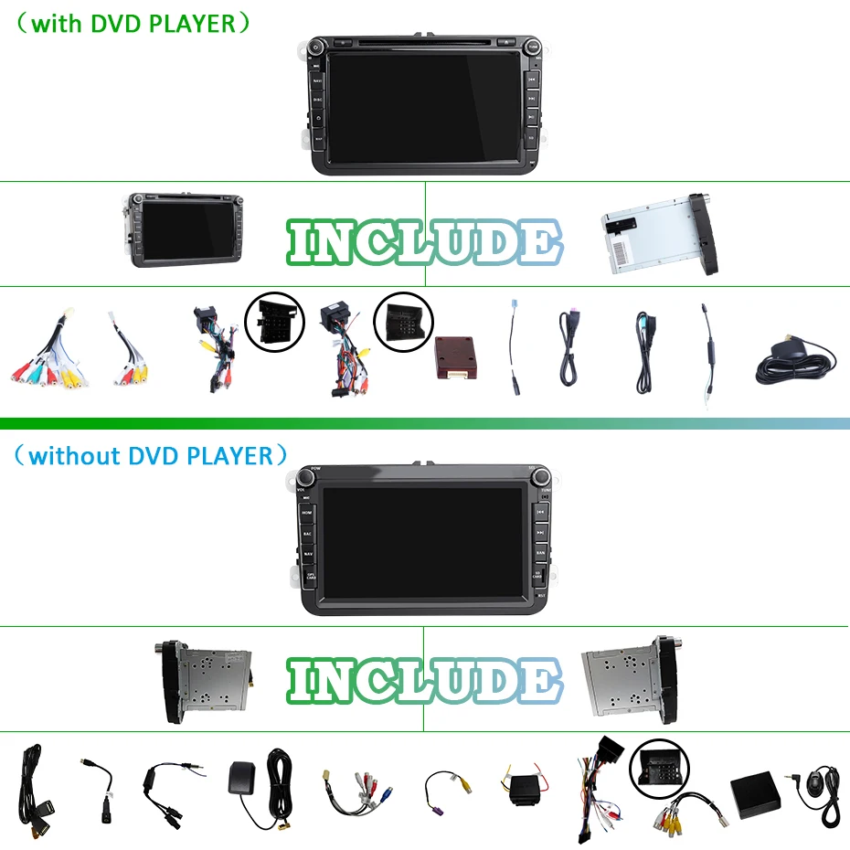 Flash Deal 8 Core 4G RAM 64G Android 9.0 2 DIN Car dvd Player GPS for VW/GOLF 5 6/Polo/Passat/CC/B6/B7/Skoda/SEAT/Leon car radio Multimedia 31