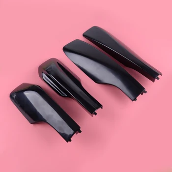 

beler 4PCS ABS Black Roof Rack Cover Rail End Shell Car Styling Fit for Toyota RAV4 XA20 2001 2002 2003 2004 2005