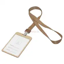 

Aluminum alloy card holder badge badge exhibition card factory tag lanyard company work tag