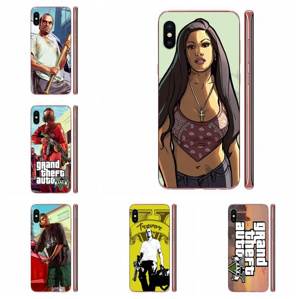 Мягкие ТПУ защитные чехлы Gta Grand Theft Auto 5 V Для Xiaomi Mi note 9 10 mi10 mi9 mi8 pro lite SE A1 A2 A3 CC9 CC9E