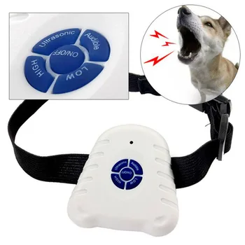 

DOG TRAINING COLLAR ANTI BARK STOP BARKING ULTRASONIC AID YAPPING NOISE BARKS