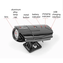 Велосипедный фонарь 10 Вт 1200лм 3 режима USB зарядное устройство светодиодный велосипедный передний Фонарь велосипедный фонарь Водонепроницаемый шлем фонарик