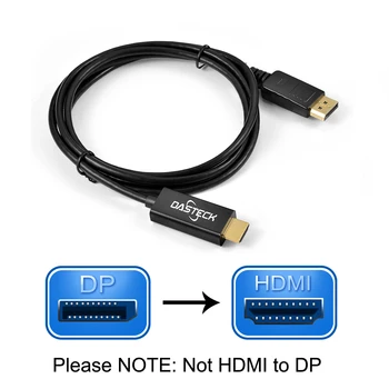 

Displayport to HDMI Cable 1080P DP to HDMI Adapter For Projector GTX 1060 Lenovo Laptop Display Port HDMI Cable