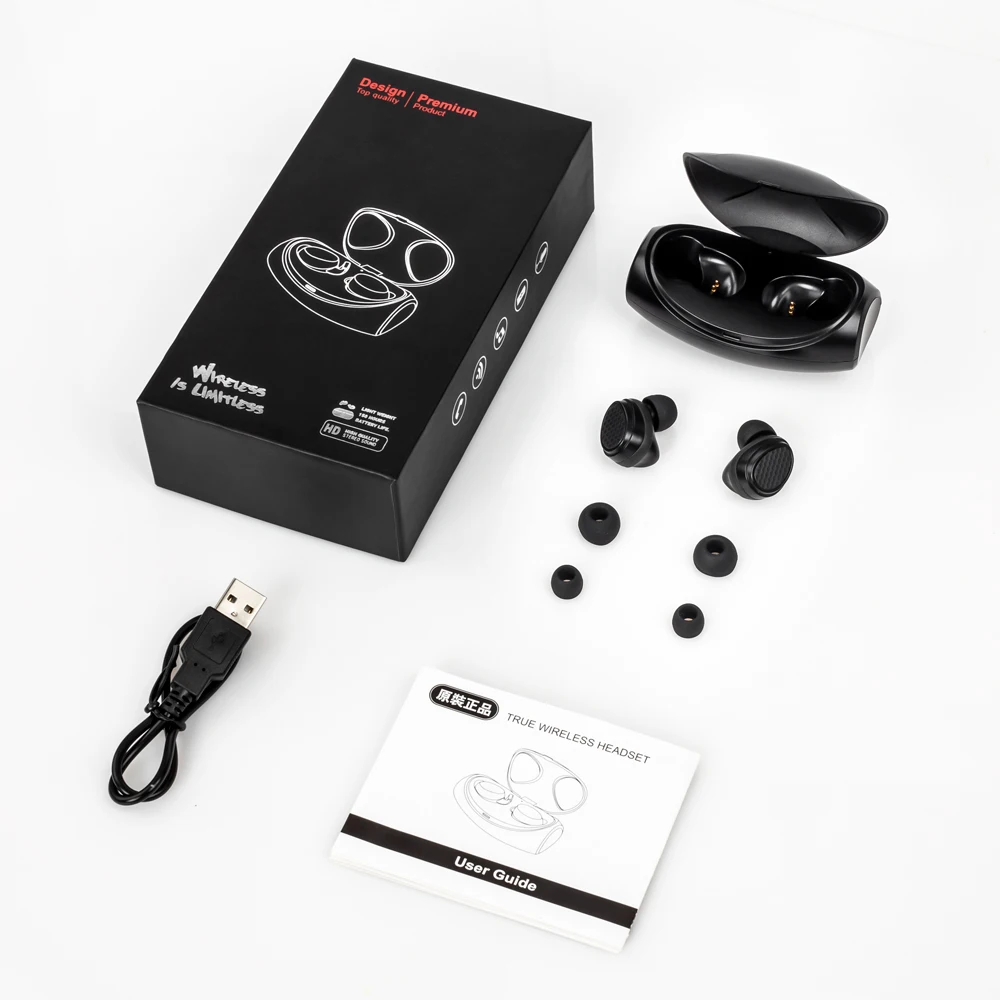 Новые беспроводные наушники Bee Bluetooth 5 0 TWS HIFI Handsfree Наушники Mini In ear гарнитура для