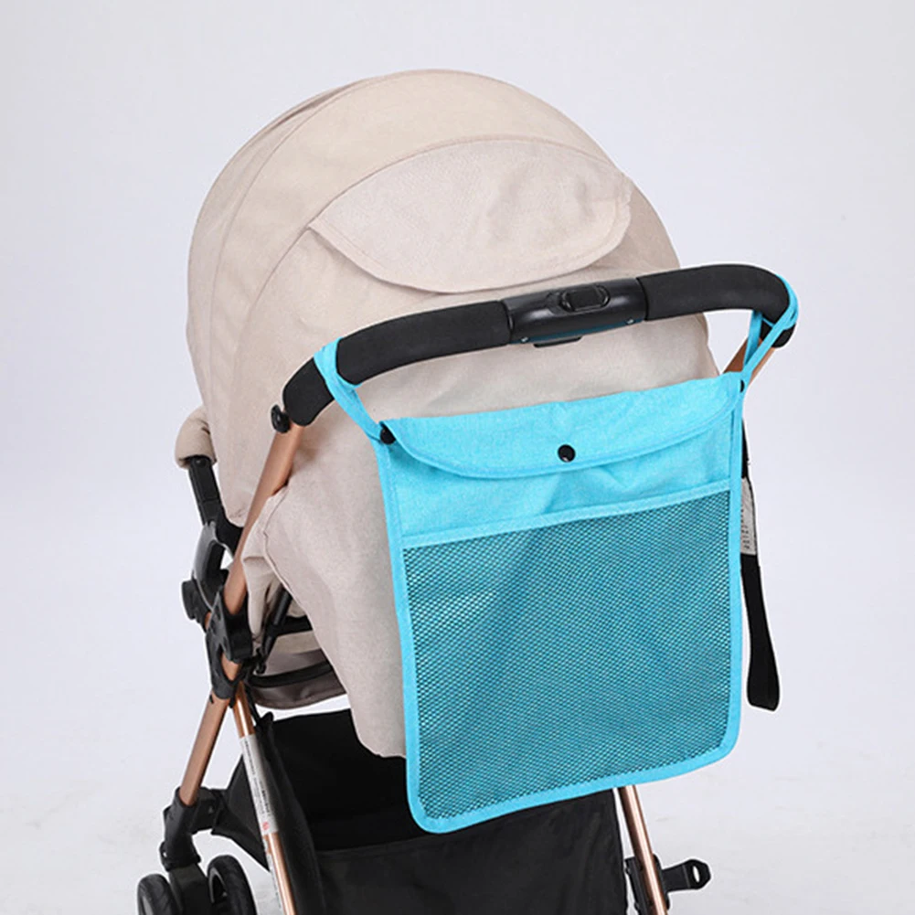 used baby strollers near me Baby Stroller Storage Mesh Bag Accessories Black Trolley Net Pocket Bottle Diaper Organizer Holder Baby Stroller Accessories baby stroller accessories on sale