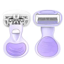 Портативная бритва, бритва, триммер для ног, набор для удаления волос для женщин