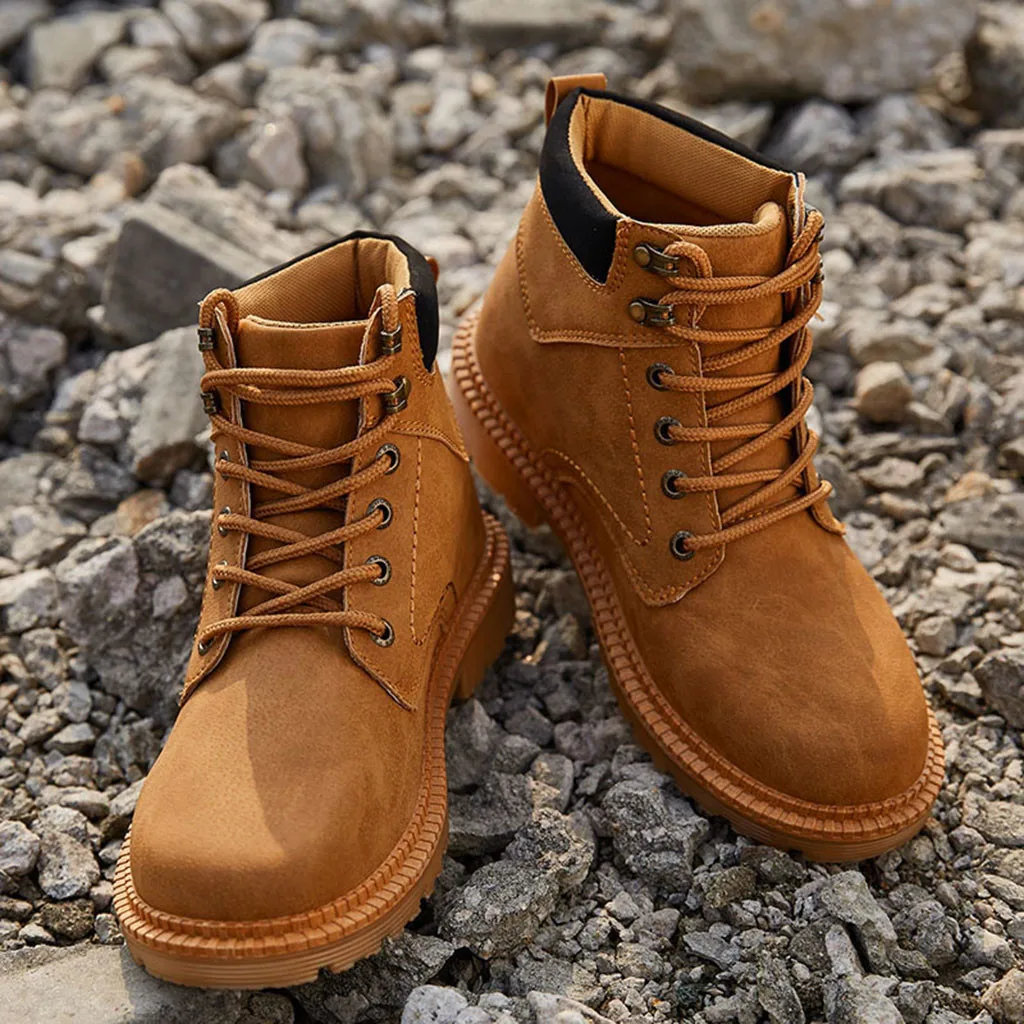 Ботильоны на плоской подошве с высоким берцем кроссовки мужская повседневная