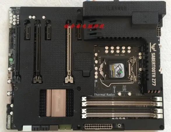  ASUS SABERTOOTH Z77 original motherboard DDR3 LGA 1155 USB2.0 USB3.0 32GB for 22/32nm CPU Z77 used 