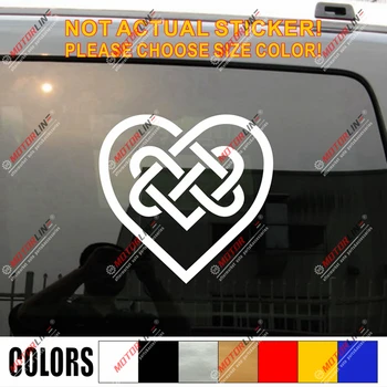 

Heart Irish Knot Love Ireland Decal Sticker Car Vinyl pick size color