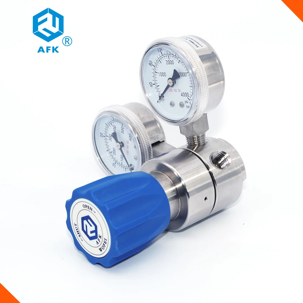 200bar High Pressure Nitrogen Argon Oxygen Gas Stainless Steel Regulator AFK R11 | Инструменты
